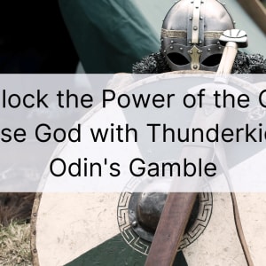 Avage vanapõhja jumala jõud Thunderkicki mänguga Odin's Gamble