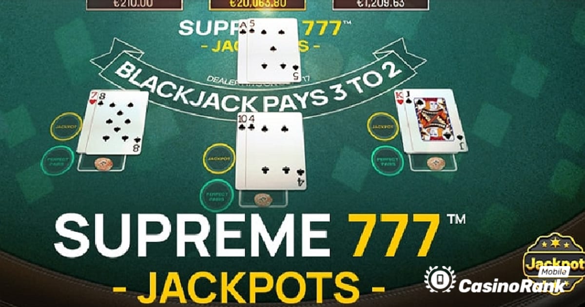 Betsoft Gaming suurendab oma lauamängude valikut Supreme 777 jackpotiga