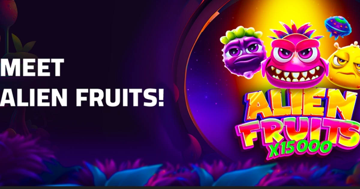 BGaming debüteerib tehisintellekti loodud graafikaga Alien Fruits sloti