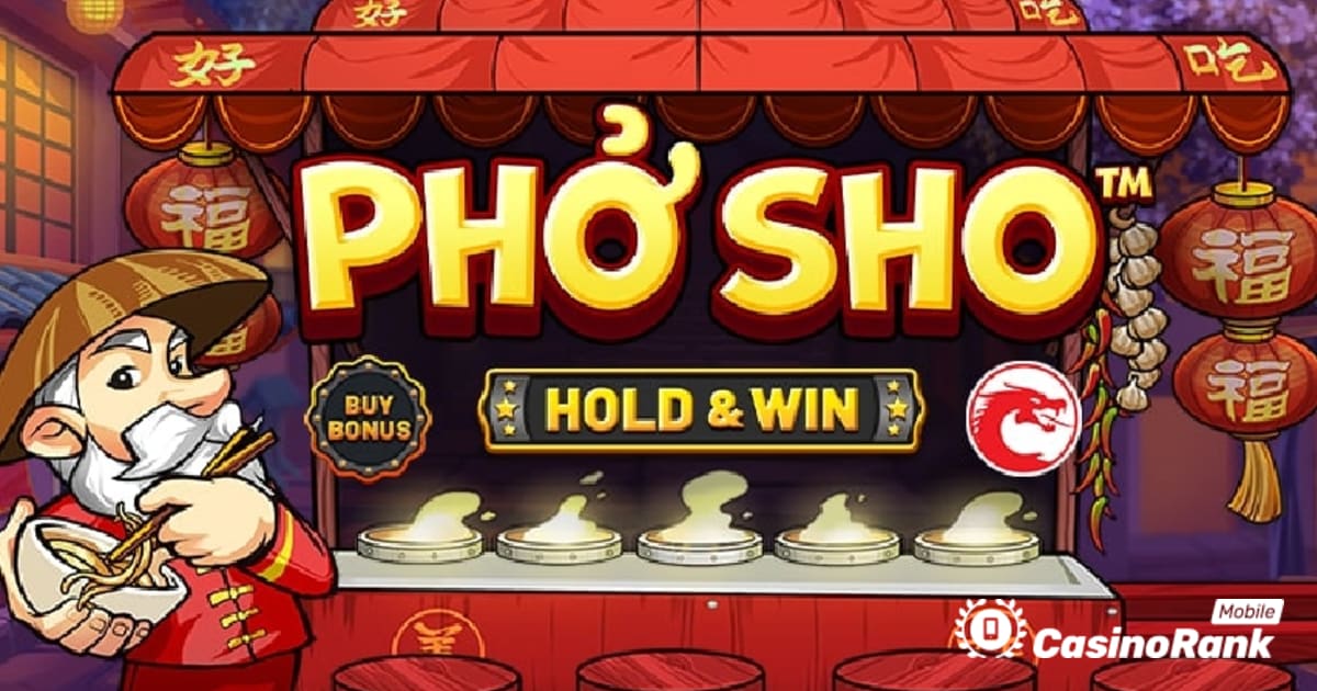 Võida Betsofti uhiuues Phở Sho mänguautomaadil heldeid auhindu