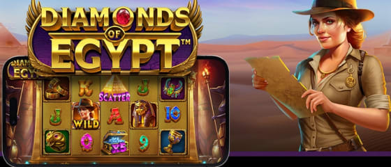 Pragmatic Play käivitab 4 põneva jackpotiga Diamonds of Egypt slotika
